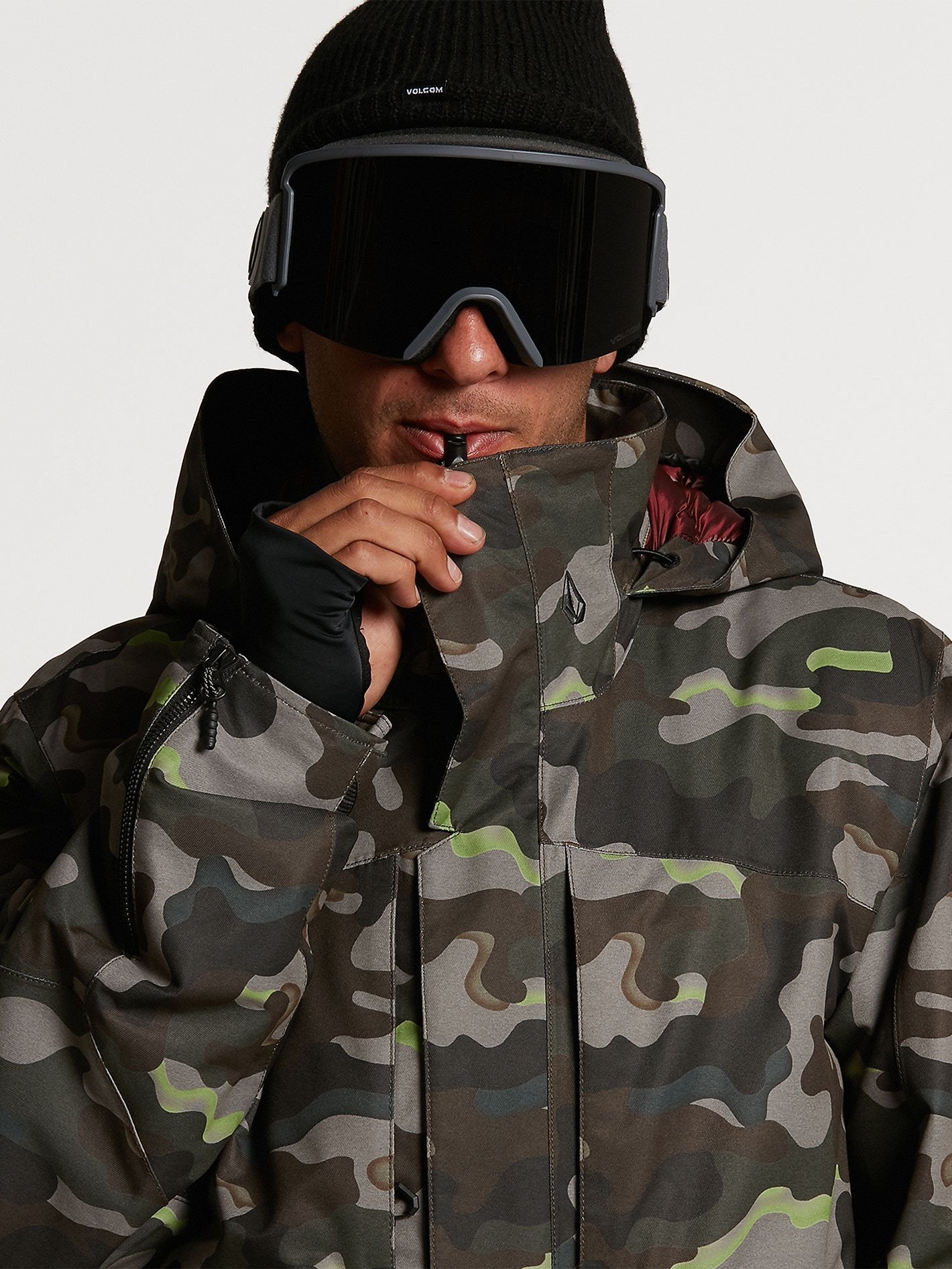 Anders 2L TDS Schneejacke - Army