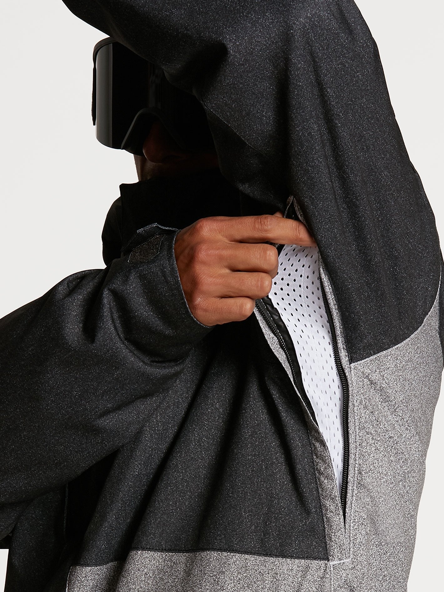 Veste de Snow Scortch Insulated - Black Red
