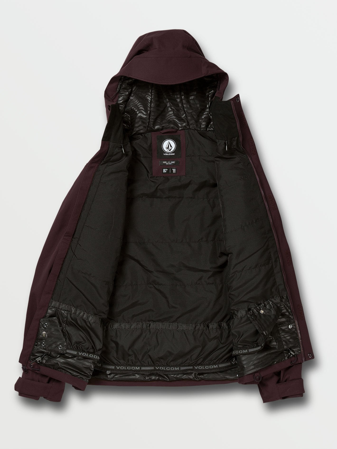 Veste de Snow Scortch Insulated - Black Red