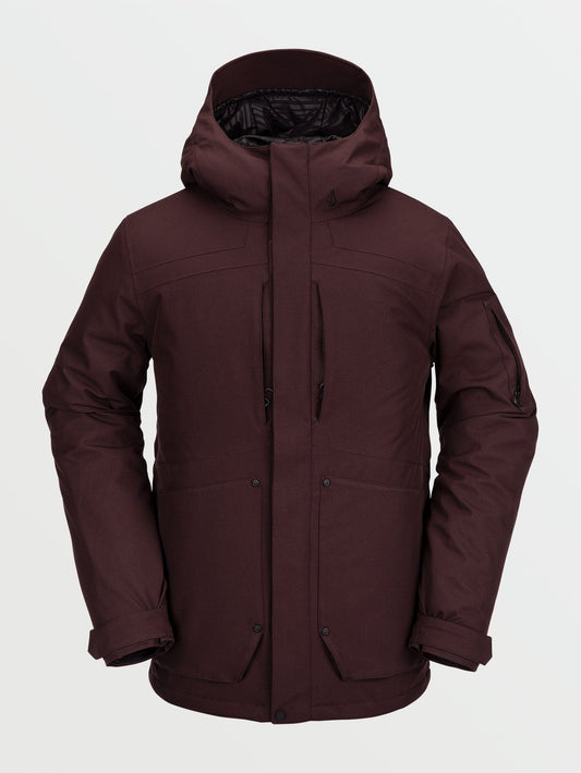 Scortch Isolierte Schneejacke - Schwarz Rot