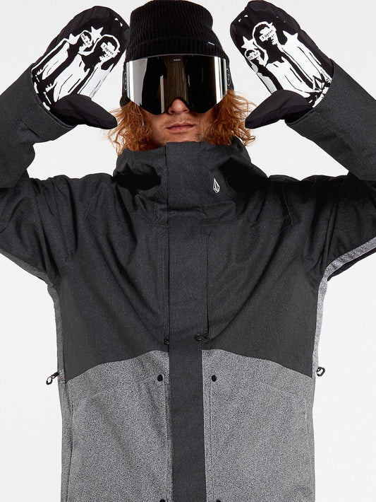 Scortch Isolierte Schneejacke – Black Static