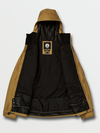 Scortch Insulated Snow Jacket - Burnt Khaki