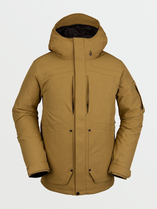 Scortch Isolierte Schneejacke – Gebranntes Khaki