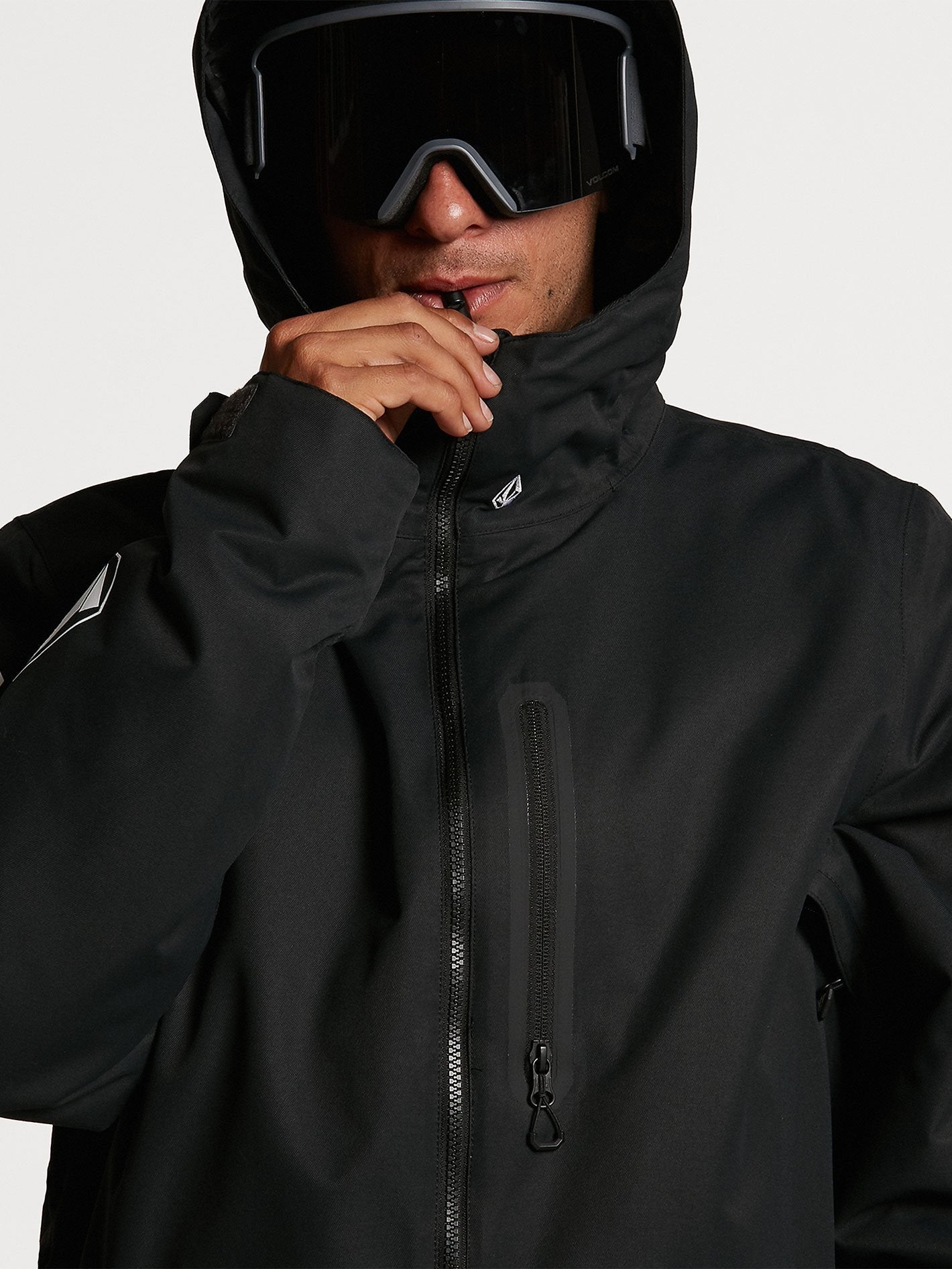 Deadly Stones Isolierte Schneejacke – Army