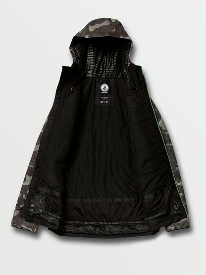 Deadly Stones Isolierte Schneejacke – Army