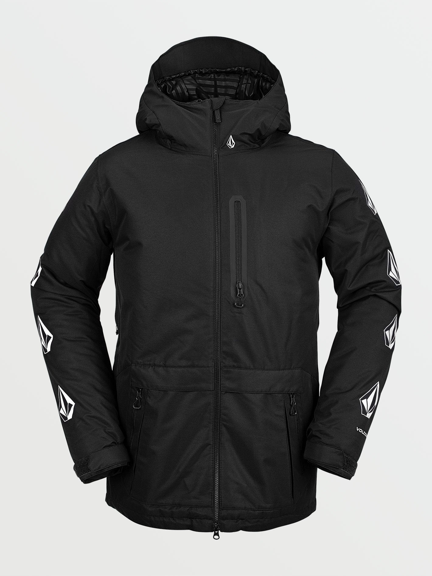 Deadly Stones Isolierte Schneejacke - Schwarz