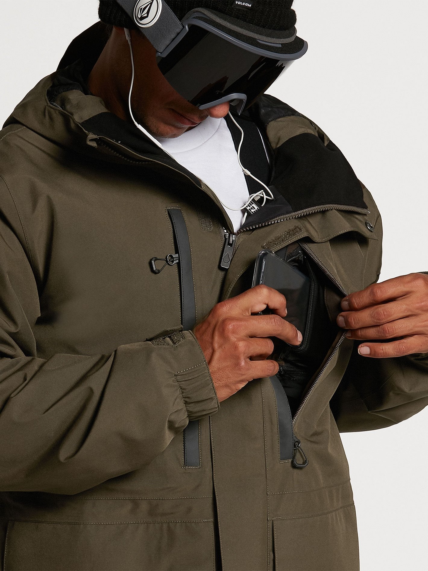 Ten Insulated GORE-TEX Schneejacke - Blau