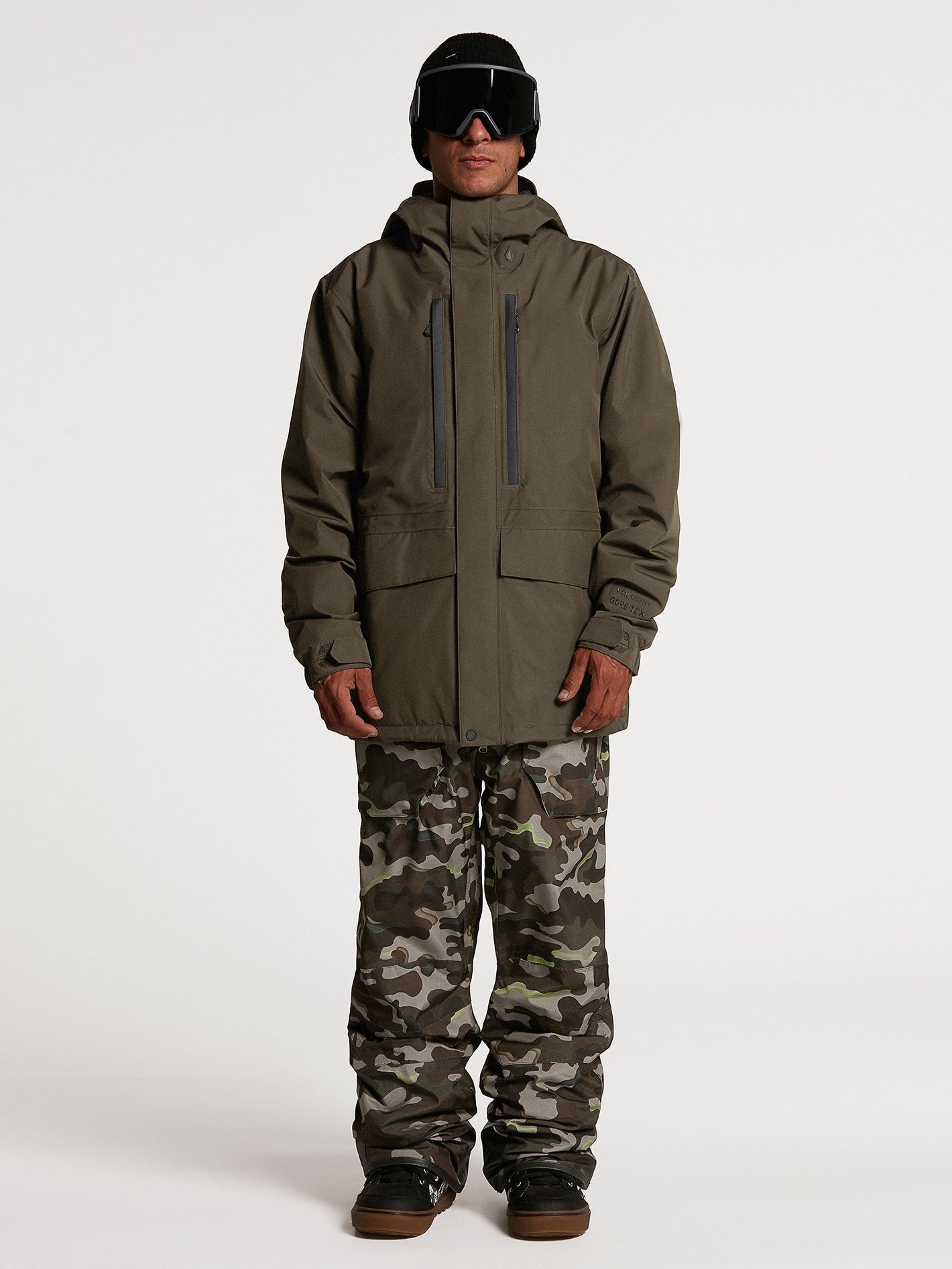 Ten Insulated GORE-TEX Schneejacke - Schwarz Militär