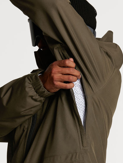 Ten Insulated GORE-TEX Schneejacke - Schwarz Militär