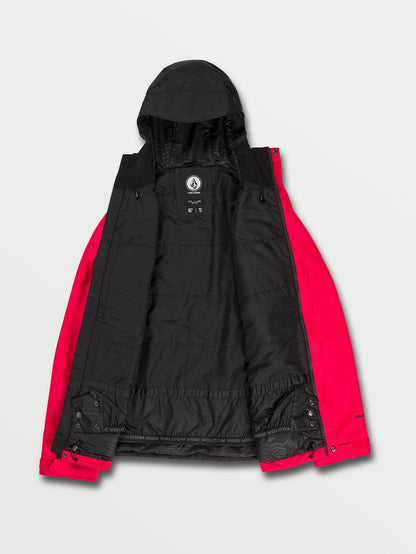 17Forty Insulated Snow Jacket - RED COMBO