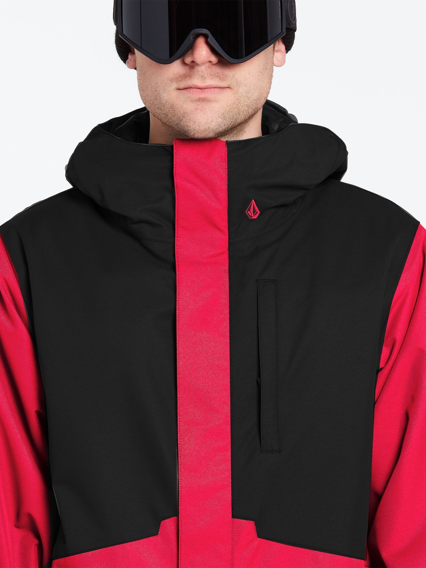 17Forty Insulated Snow Jacket - RED COMBO