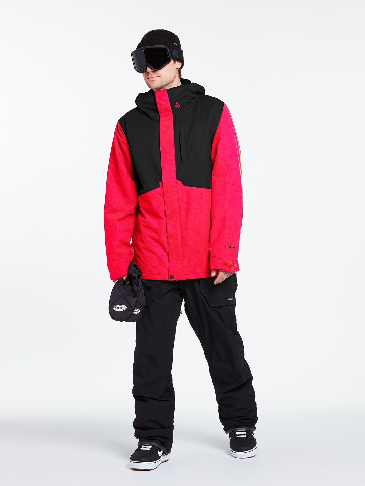 17Forty Insulated Snow Jacket - RED COMBO