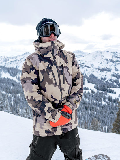 Tds Inf Gore-Tex snow jacket - DRILL KHAKI