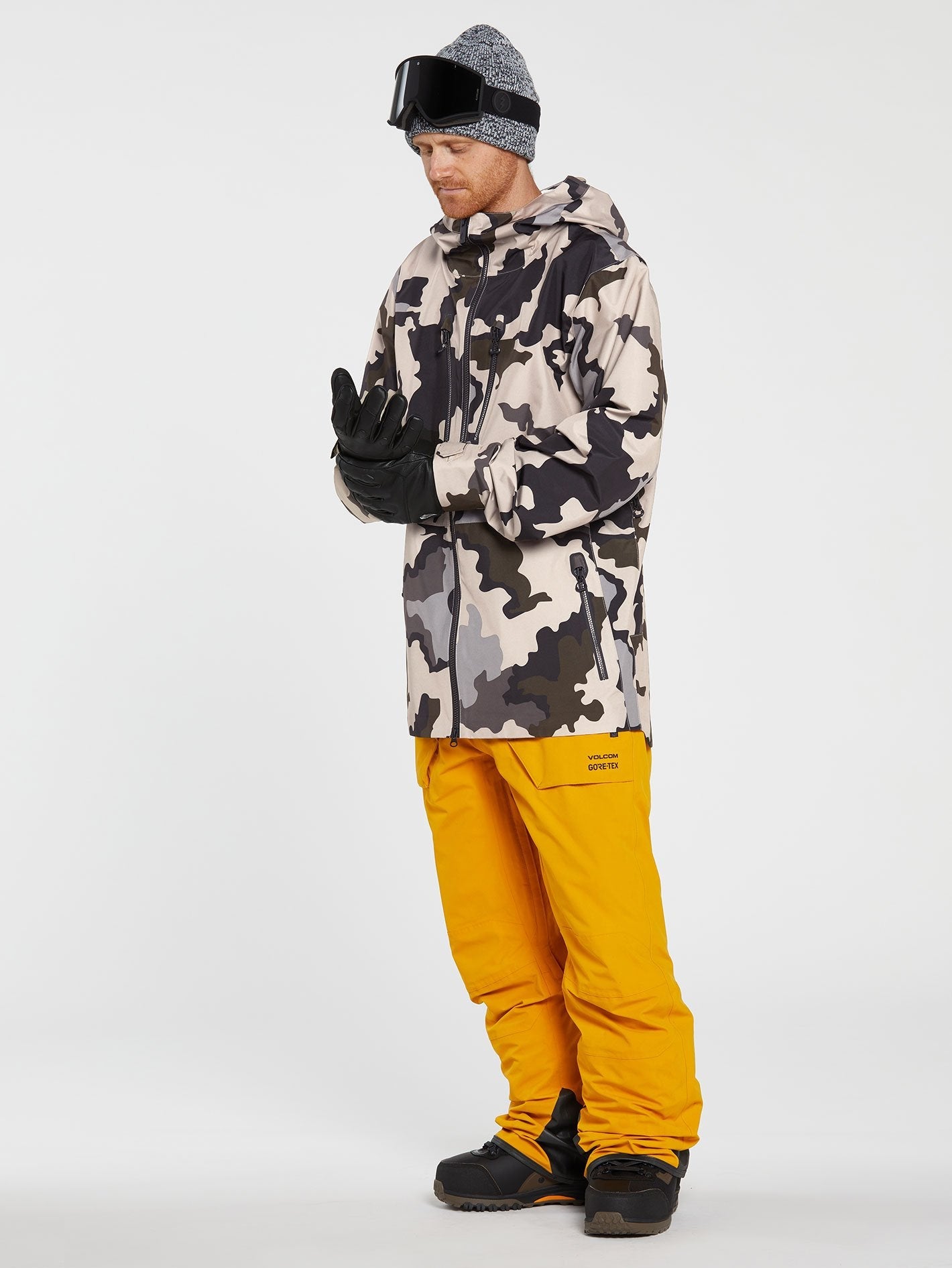 Tds Inf Gore-Tex snow jacket - DRILL KHAKI