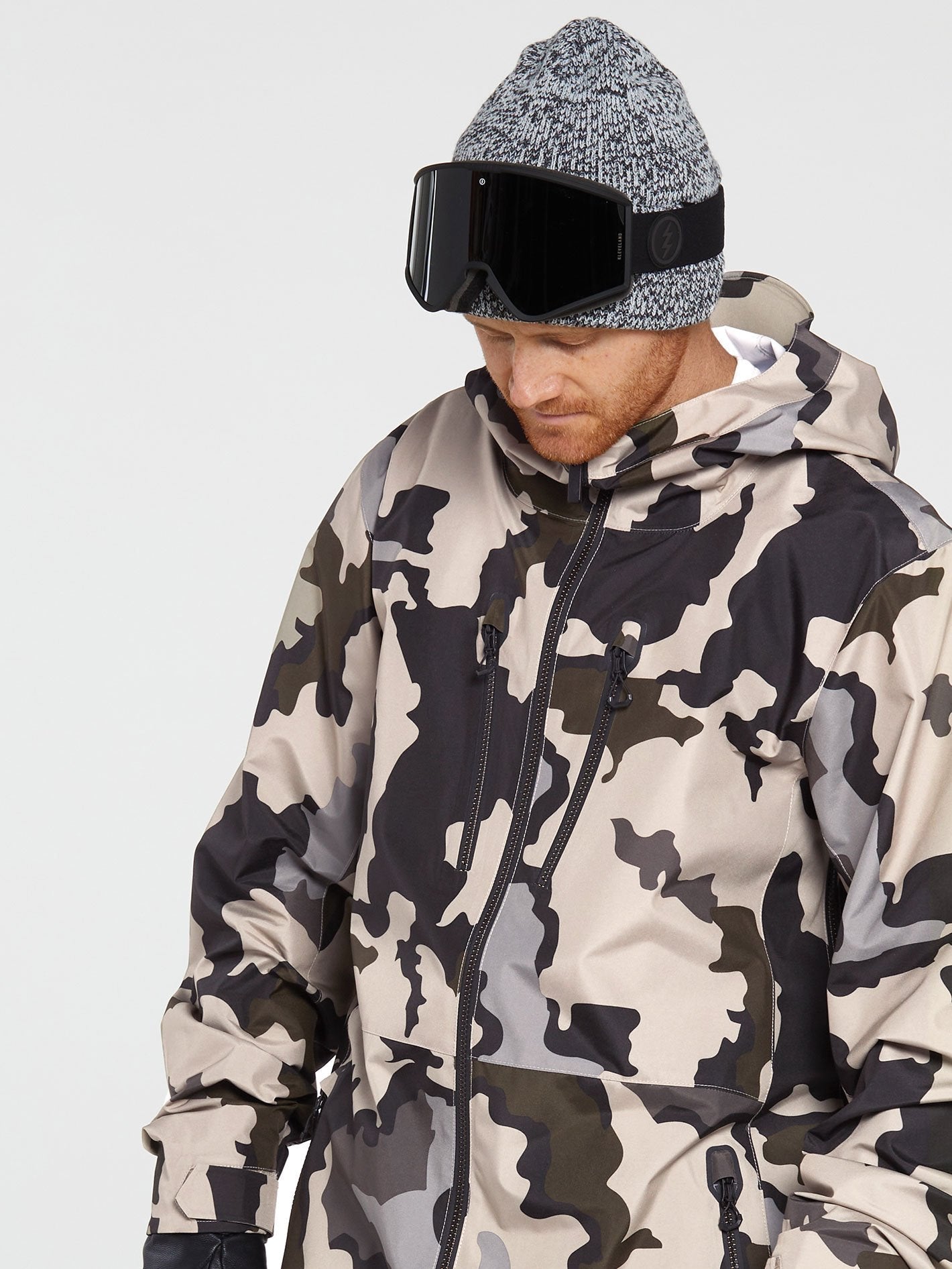 Tds Inf Gore-Tex snow jacket - DRILL KHAKI