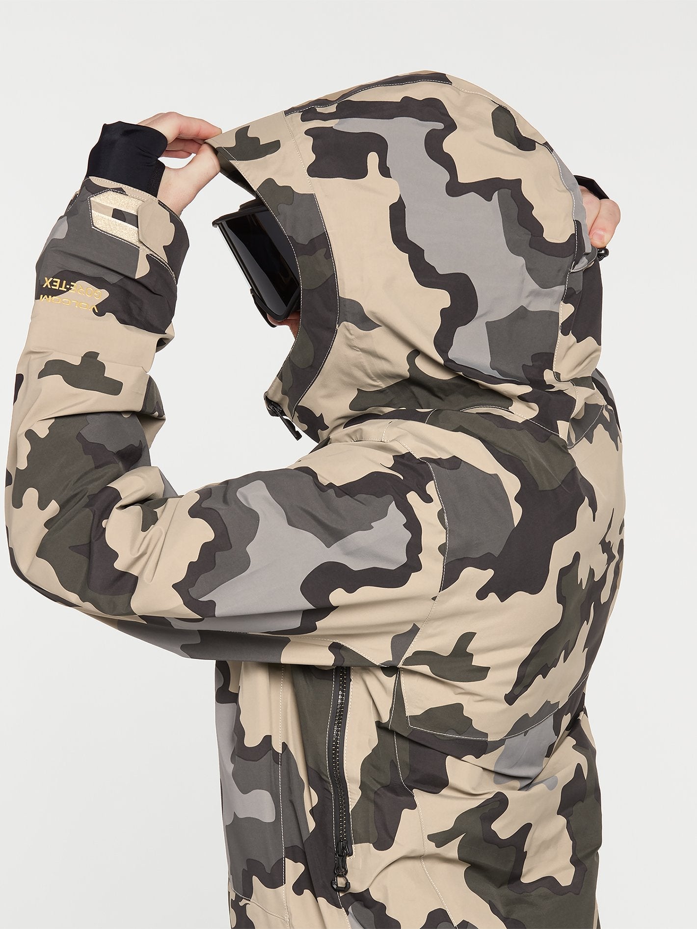 Tds Inf Gore-Tex snow jacket - DRILL KHAKI