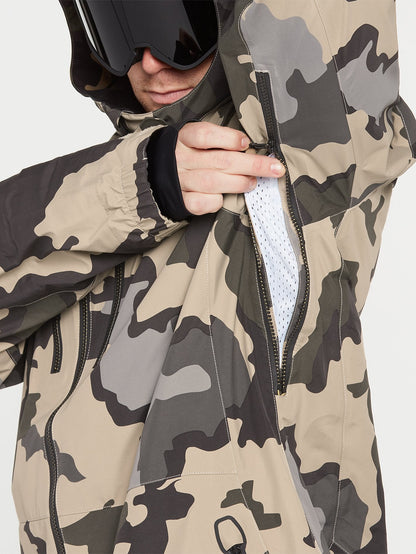 Tds Inf Gore-Tex snow jacket - DRILL KHAKI