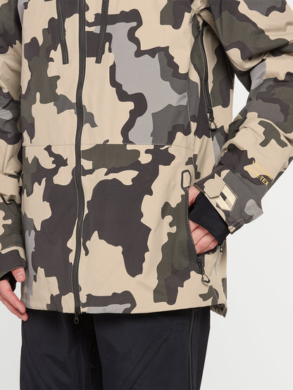 Tds Inf Gore-Tex snow jacket - DRILL KHAKI