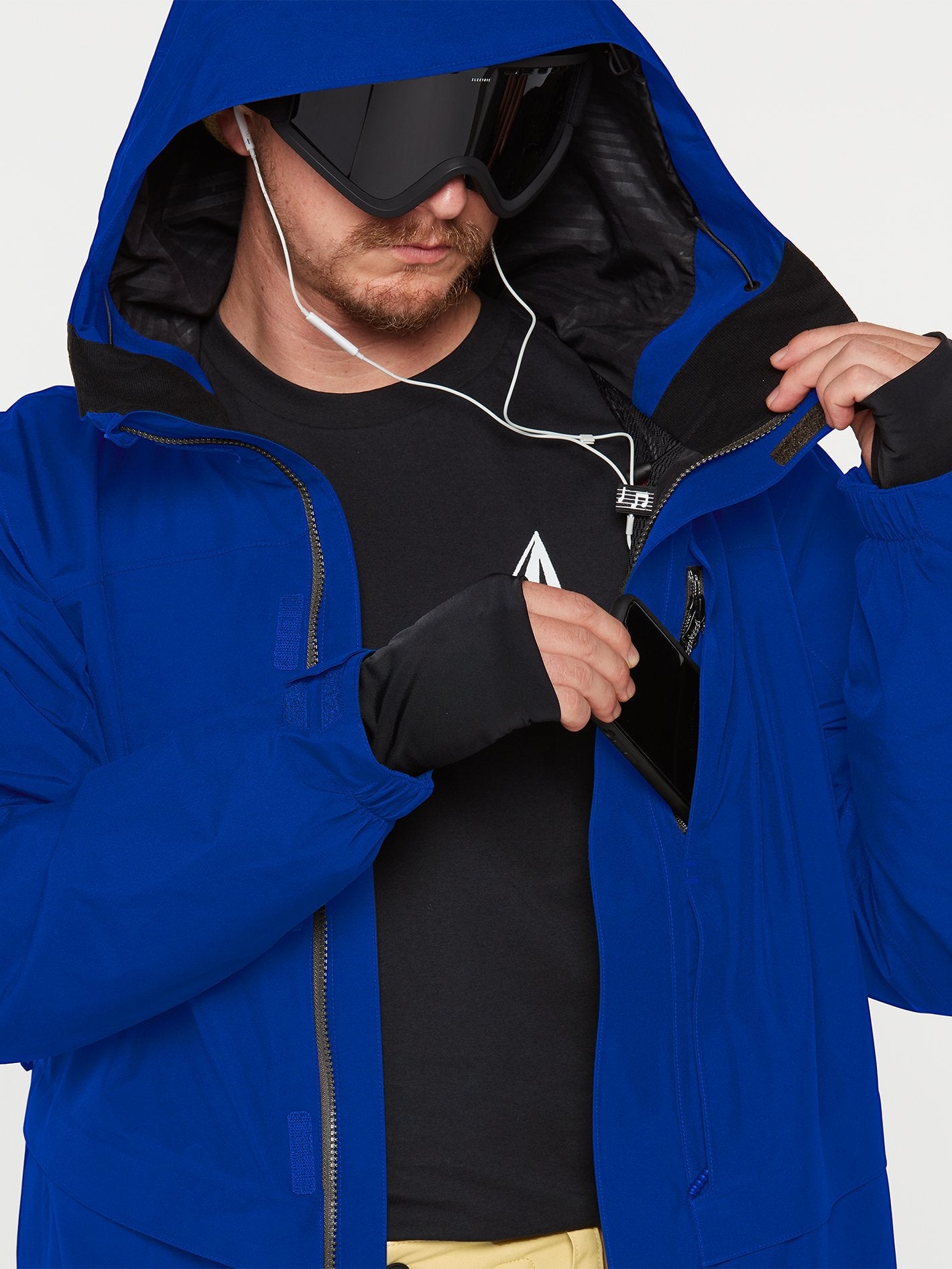 Tds 2L Gore-Tex Schneejacke - HELLBLAU