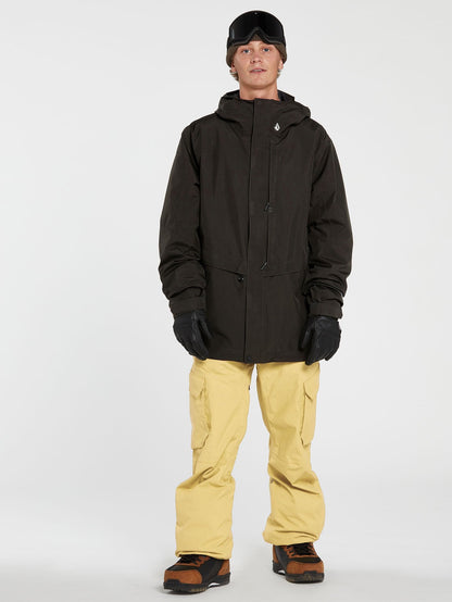Tds 2L Gore-Tex Schneejacke - SCHWARZ GRÜN