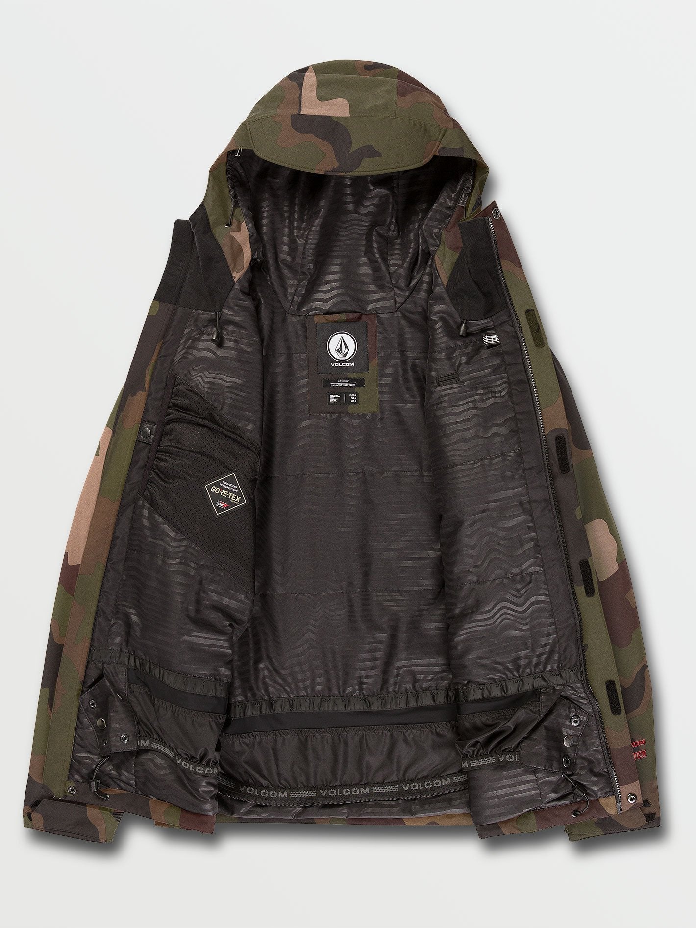 Ten Insulated Gore-Tex Schneejacke – DARK CAMO