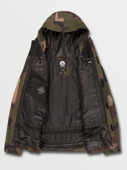 Ten Insulated Gore-Tex Schneejacke – DARK CAMO