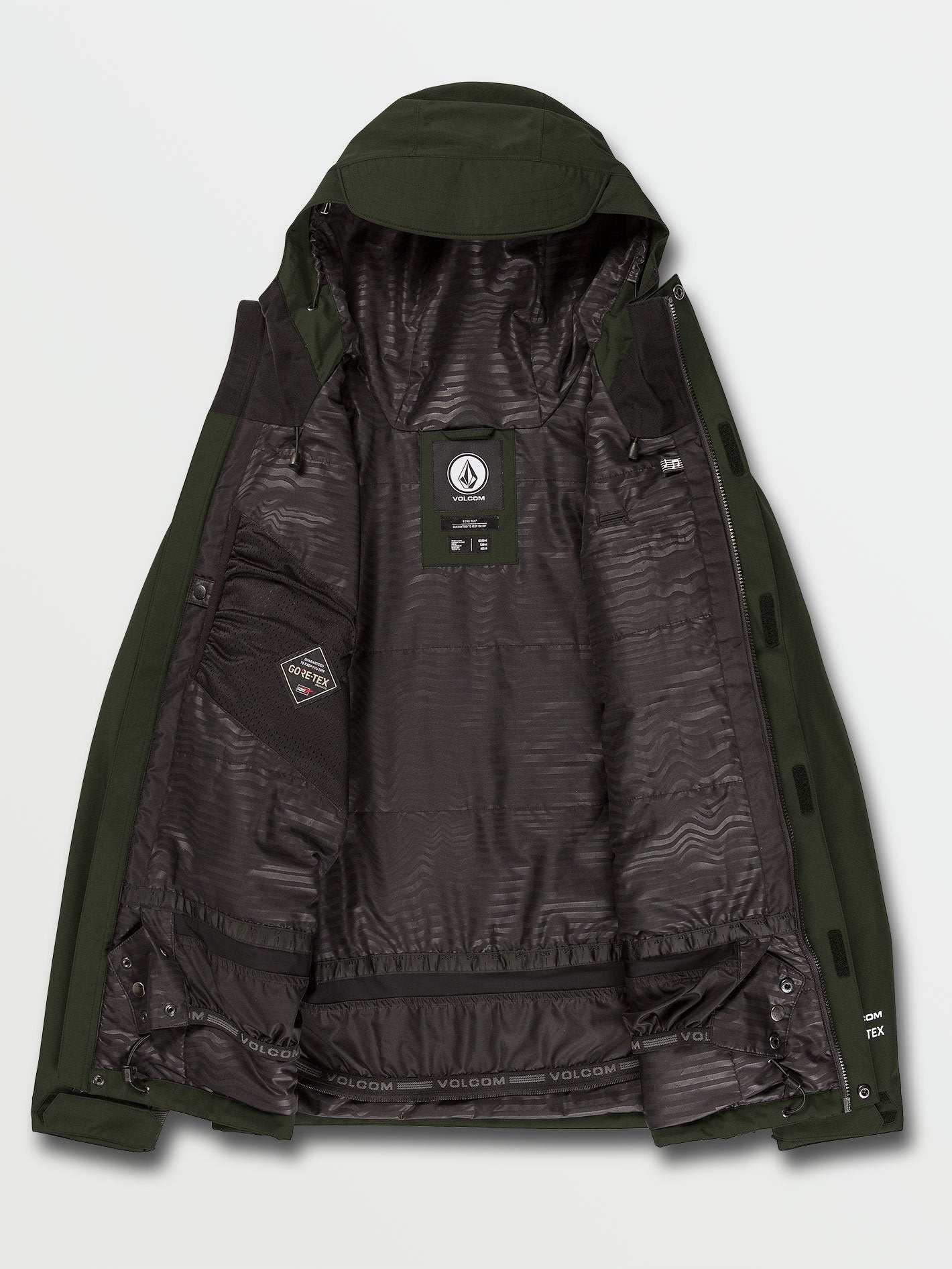 Ten Insulated Gore-Tex Schneejacke – SATURATED GREEN