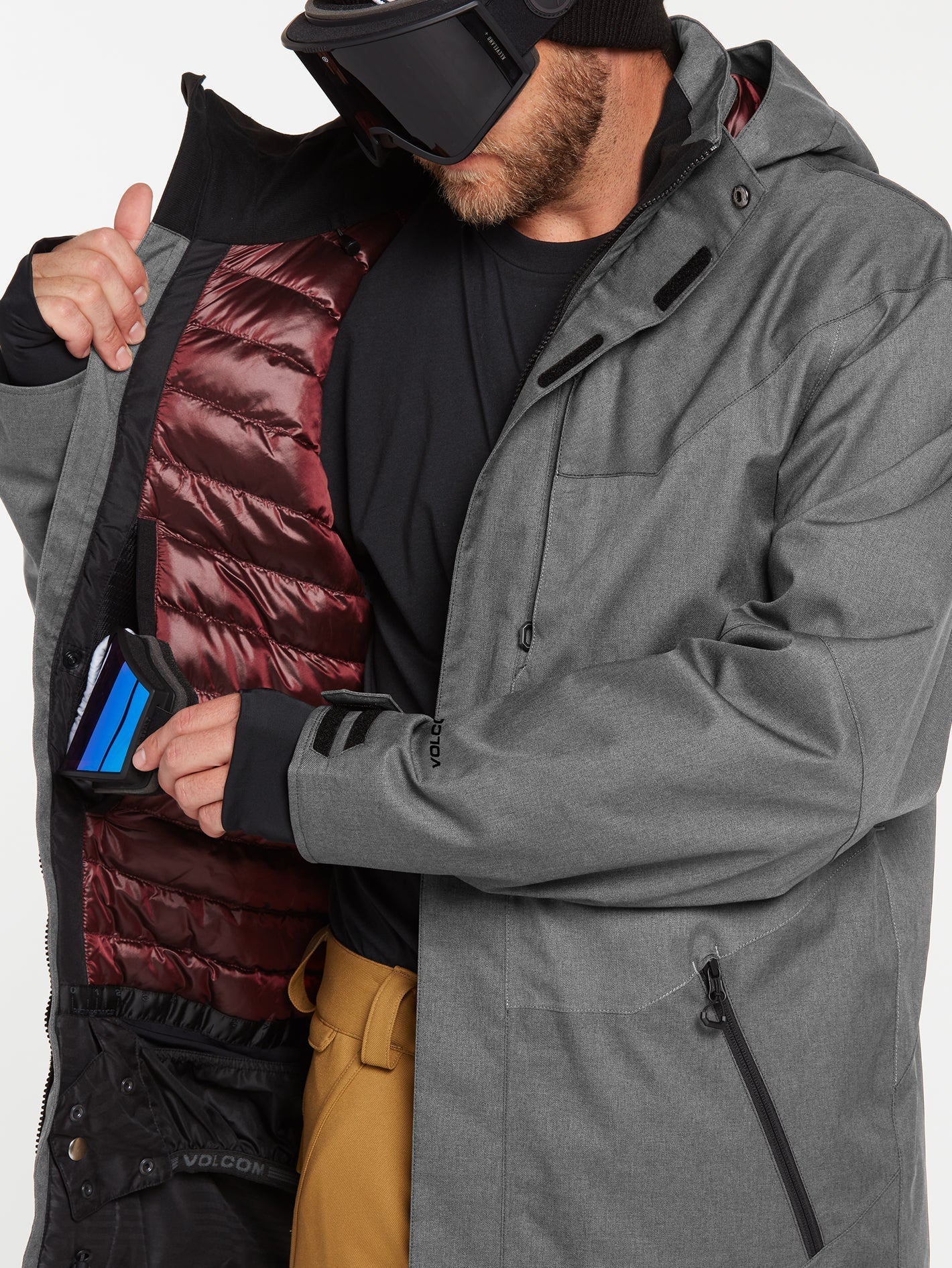 Veste de Snow Anders 2L Tds Inf - SKY GREY