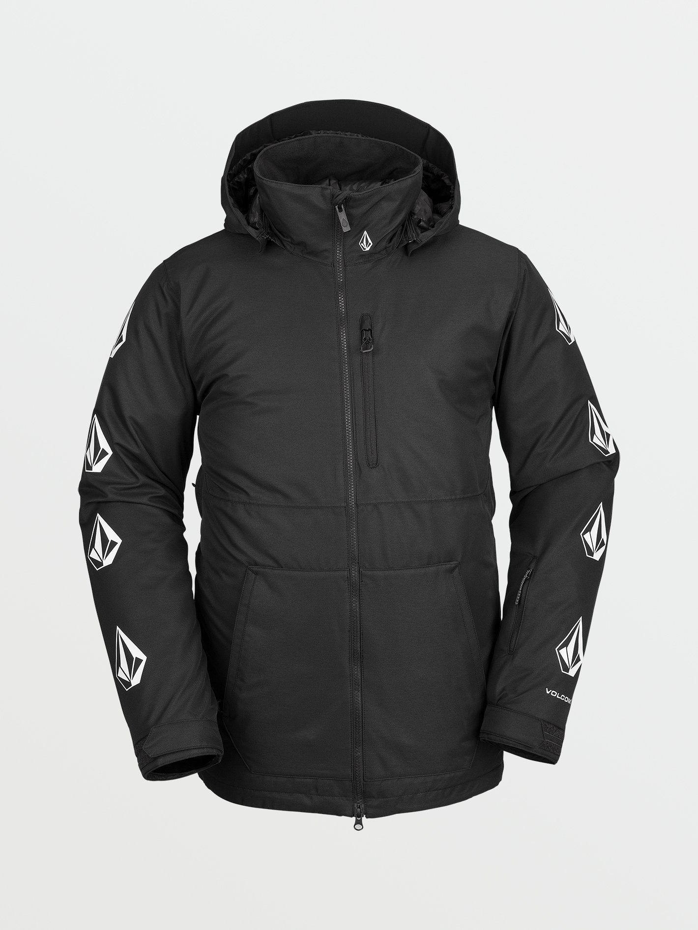 Deadly Stones Isolierte Schneejacke – SCHWARZ