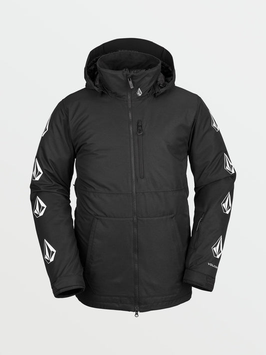 Deadly Stones Isolierte Schneejacke – SCHWARZ