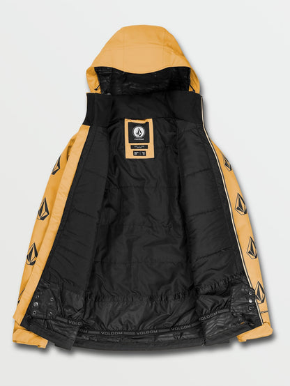 Deadly Stones Isolierte Schneejacke - RESIN GOLD