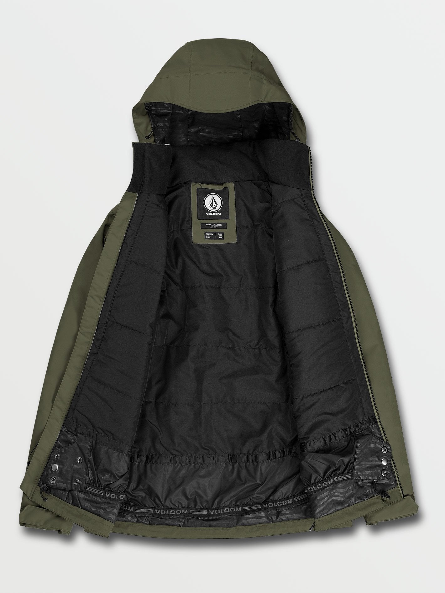 Deadly Stones Insulated Snow Jacket - SATURATED GREEN