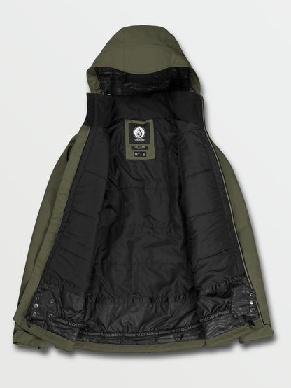 Deadly Stones Insulated Snow Jacket - SATURATED GREEN