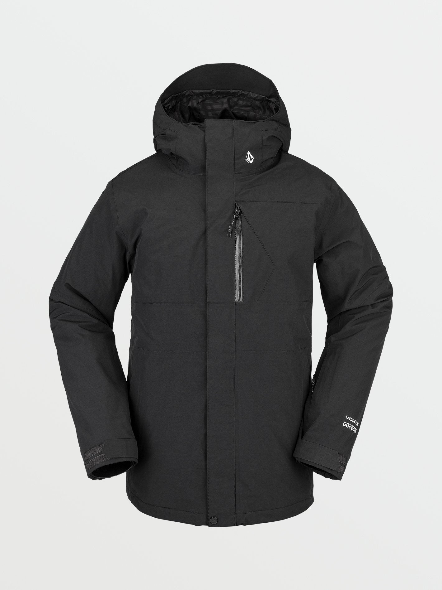 Schneejacke L Isoliertes Gore-Tex - SCHWARZ