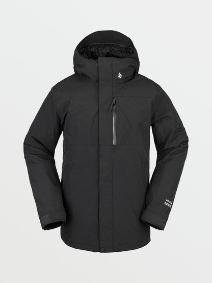 Schneejacke L Isoliertes Gore-Tex - SCHWARZ