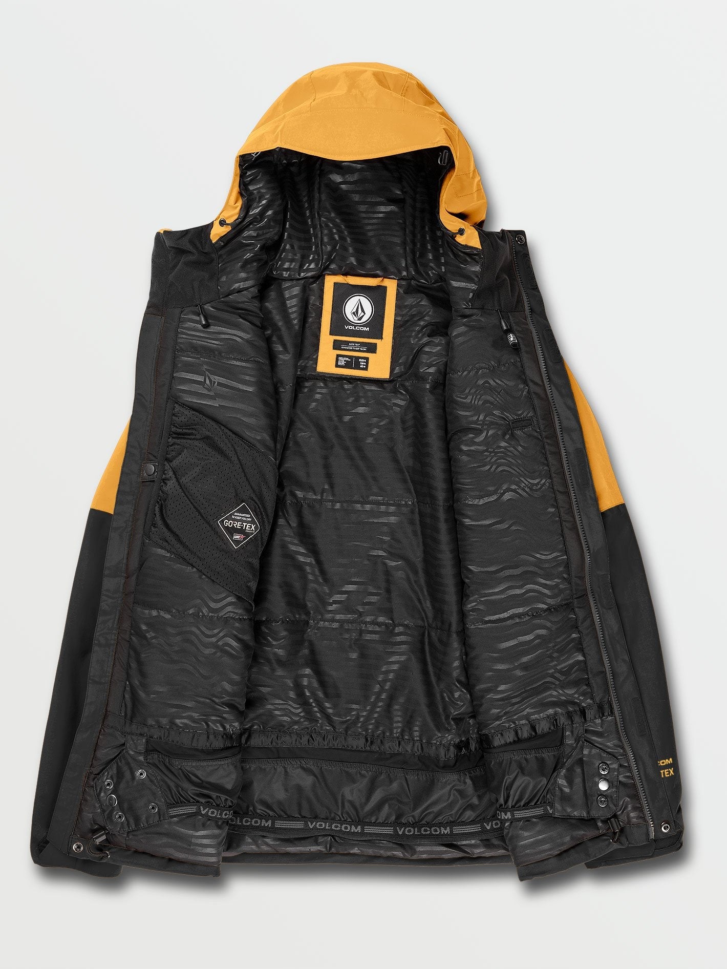 Schneejacke L Isoliertes Gore-Tex - RESIN GOLD
