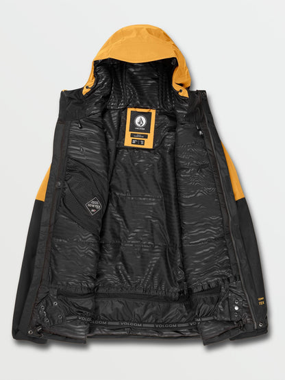 Schneejacke L Isoliertes Gore-Tex - RESIN GOLD