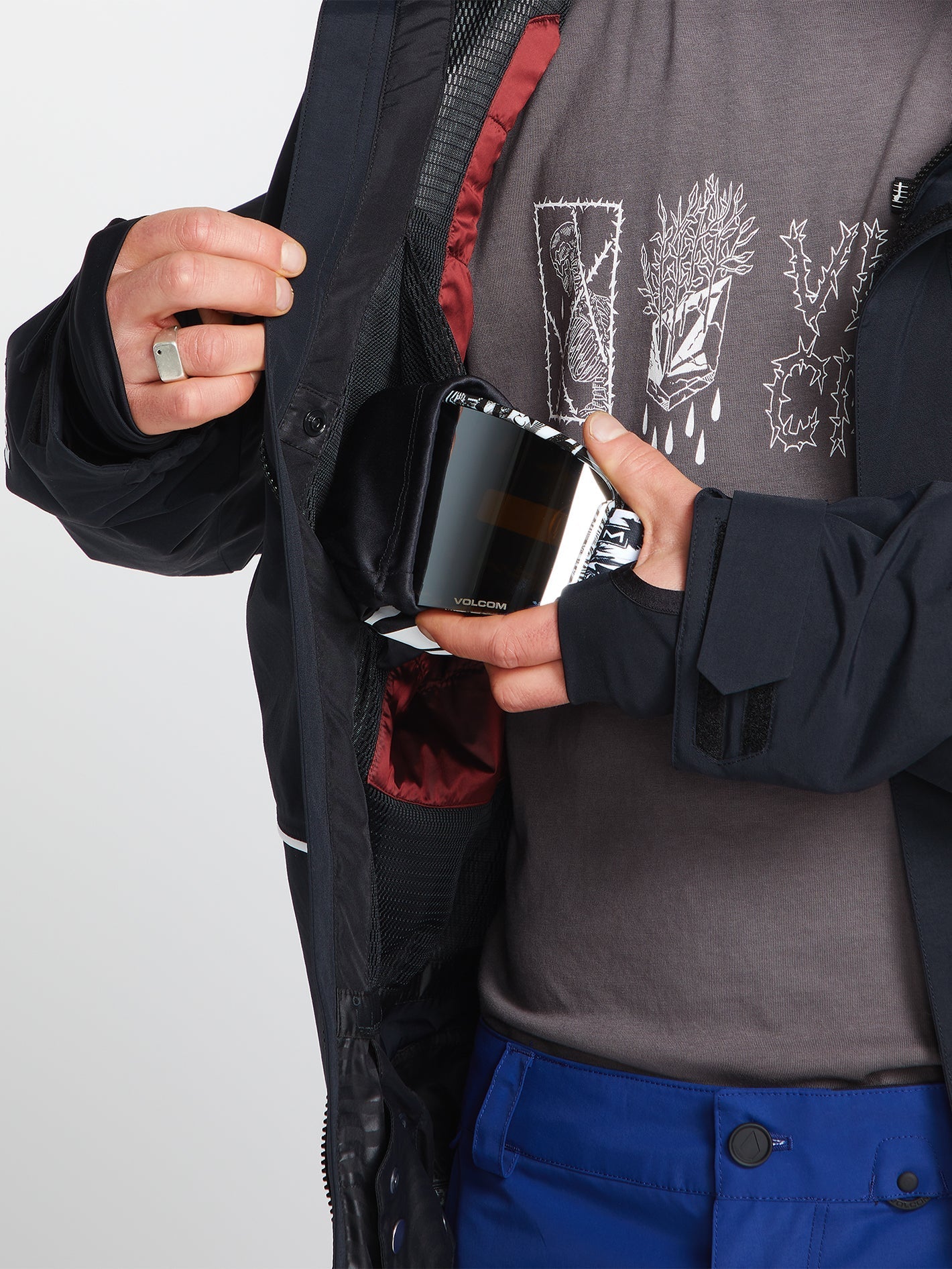 Tds 2L Gore-Tex Snow Jacket - Black