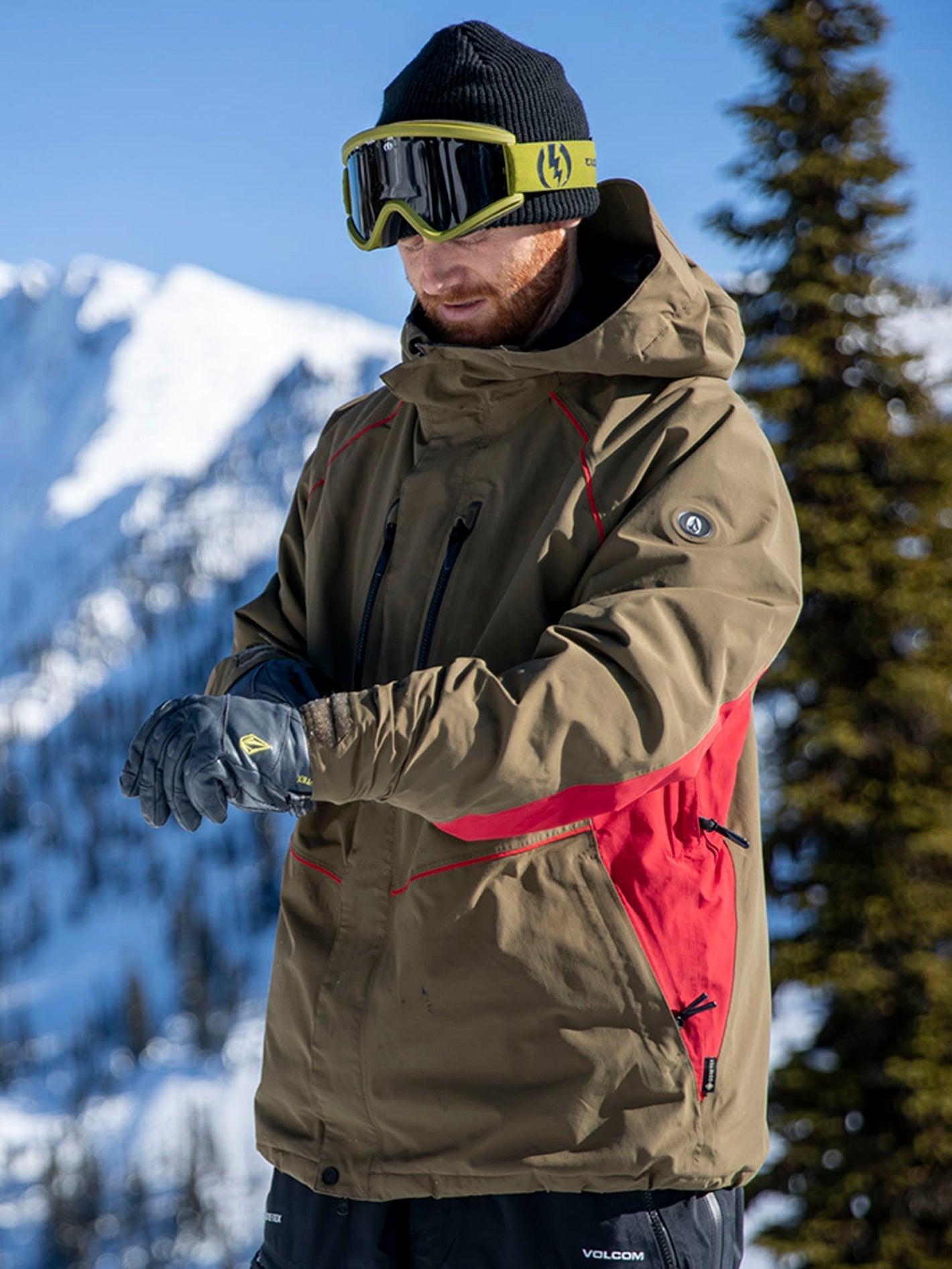 Tds 2L Gore-Tex Snow Jacket - Dark Teak