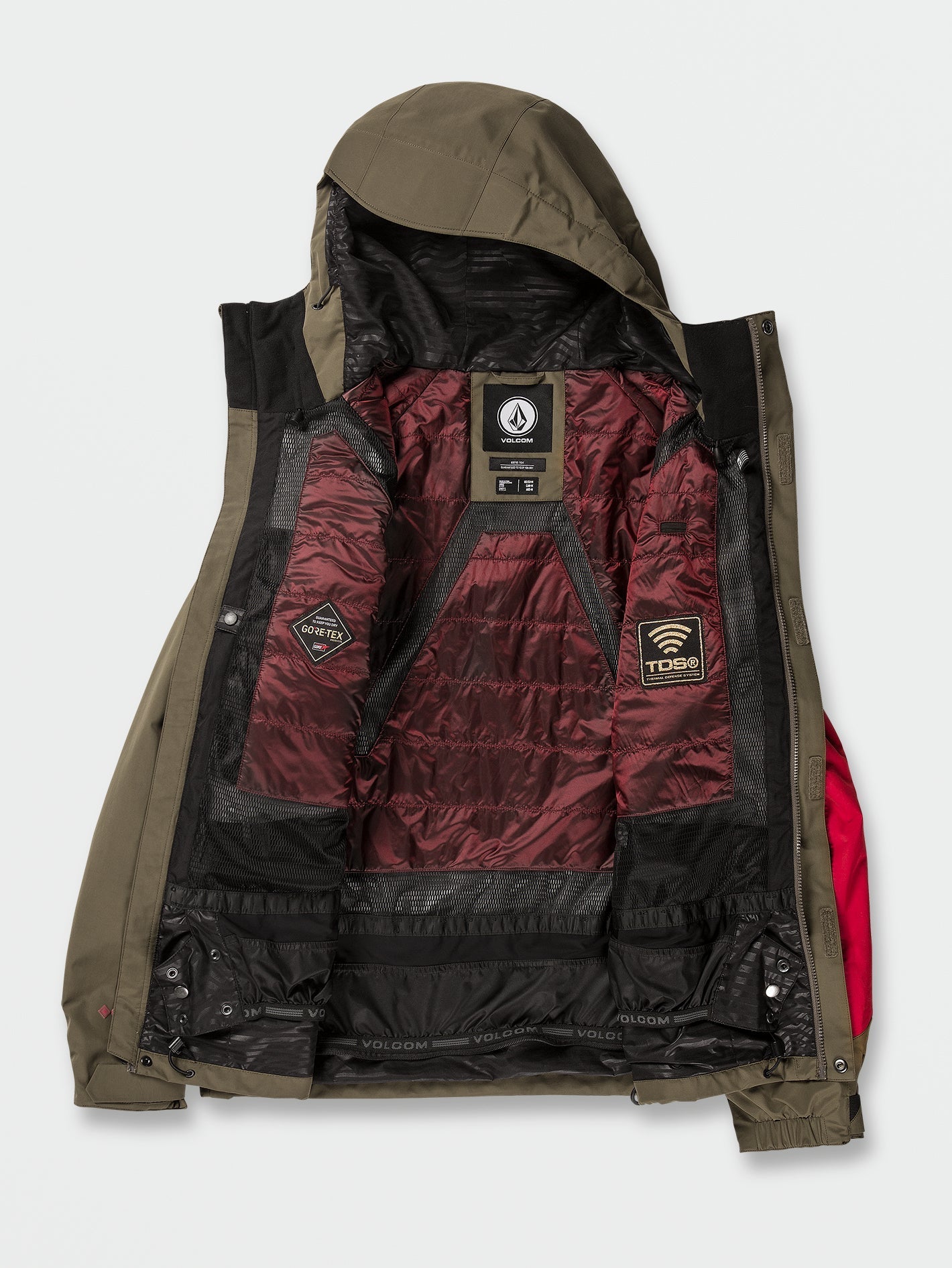 Tds 2L Gore-Tex Snow Jacket - Dark Teak