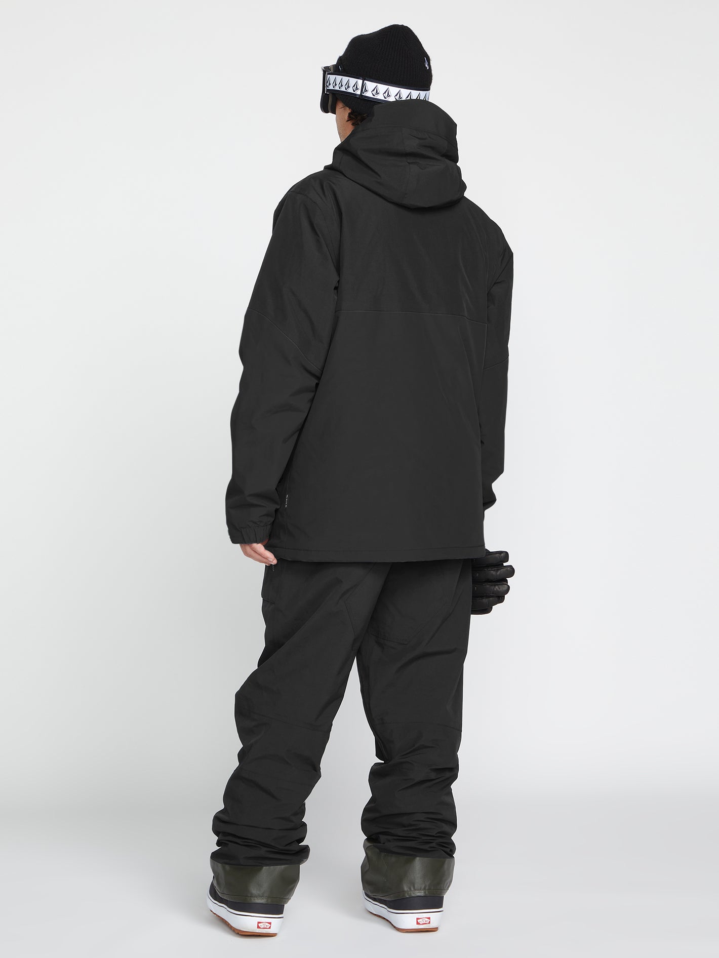 Schneejacke L Insulated Gore-Tex - Schwarz