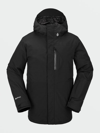 Schneejacke L Insulated Gore-Tex - Schwarz