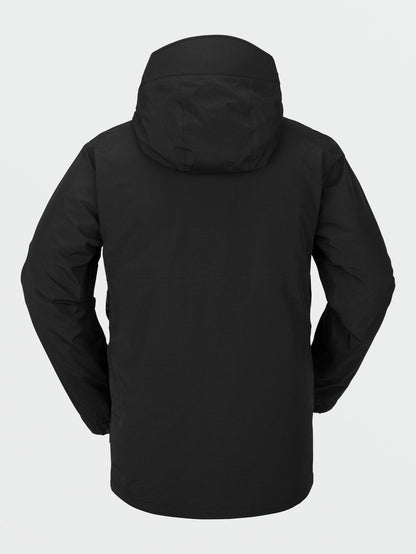 Schneejacke L Insulated Gore-Tex - Schwarz