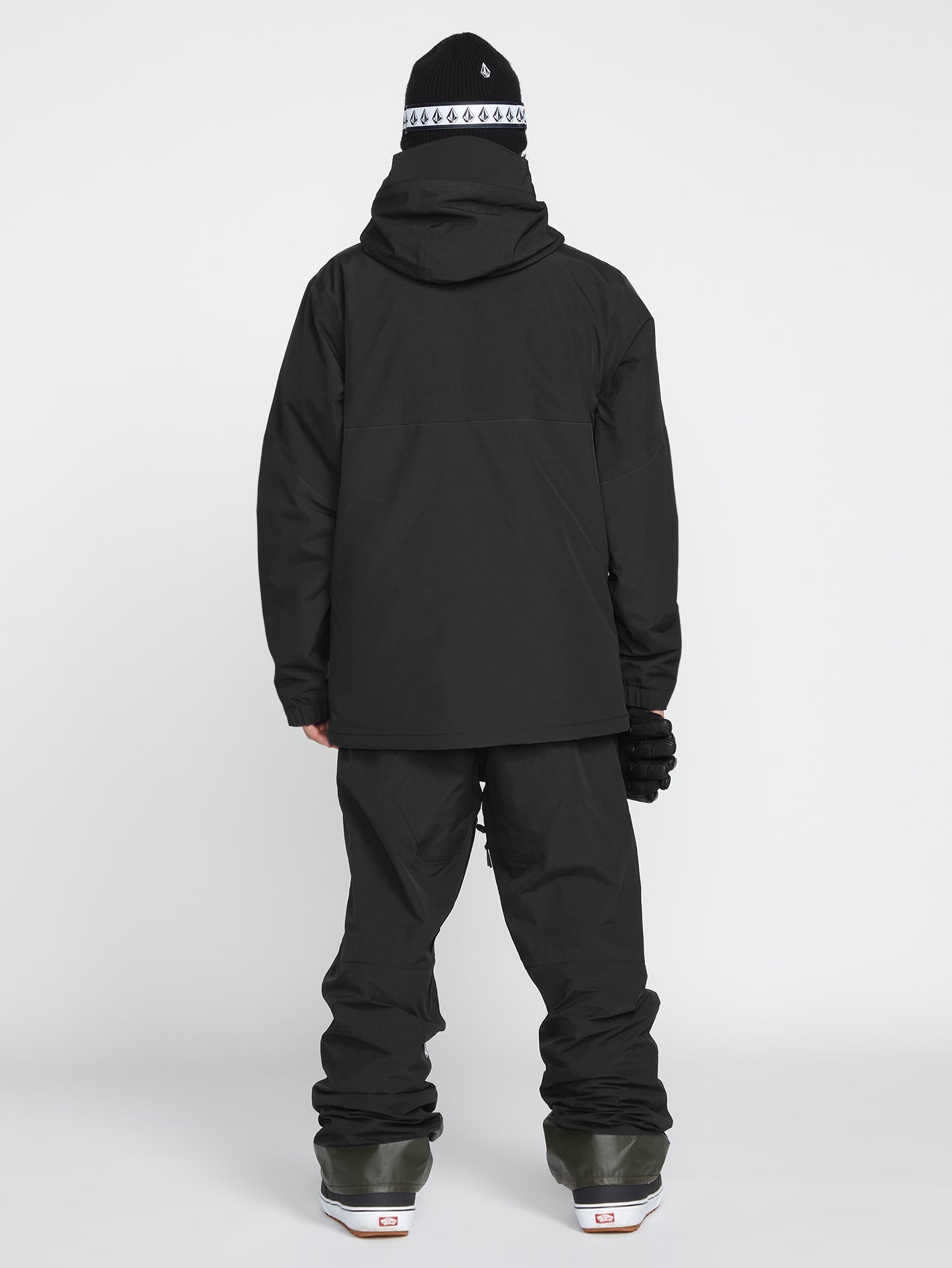 Schneejacke L Insulated Gore-Tex - Schwarz