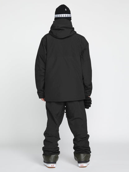 Schneejacke L Insulated Gore-Tex - Schwarz