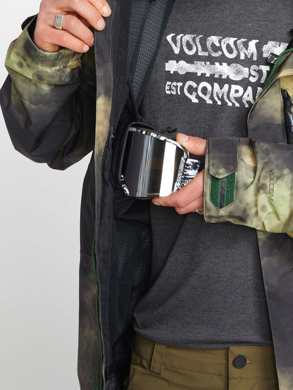 Schneejacke L Isoliertes Gore-Tex - Camouflage