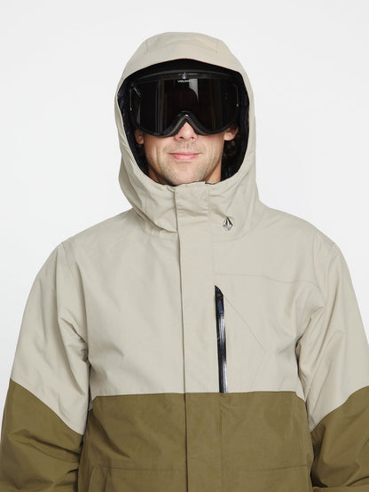 Schneejacke L Insulated Gore-Tex - Dunkelkhaki