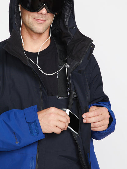 Schneejacke L Insulated Gore-Tex - Dunkelblau