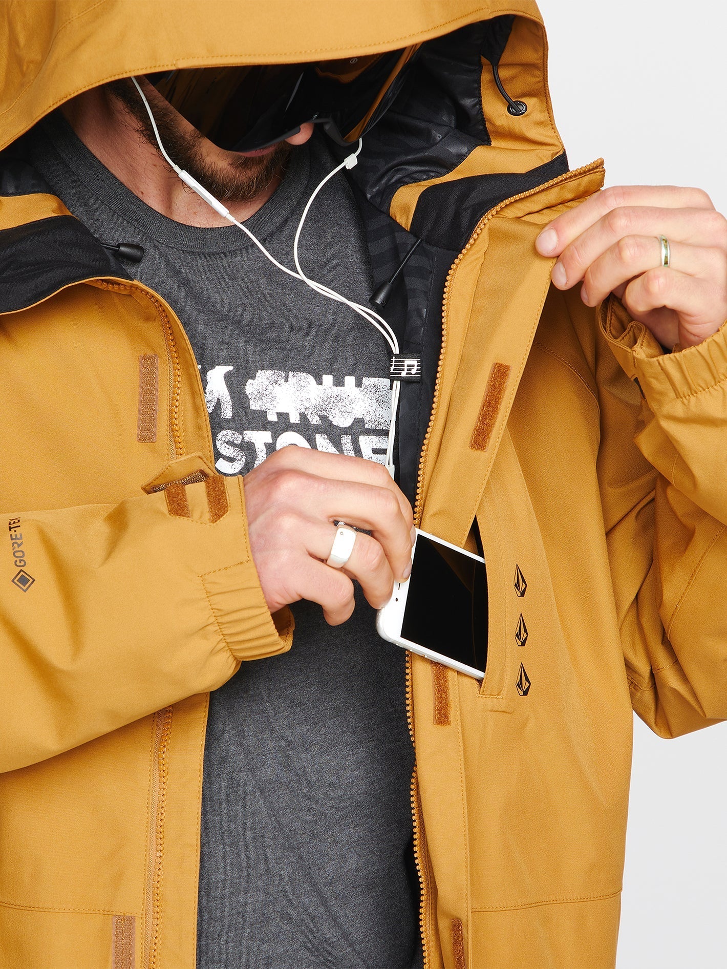 Dua Insulated Gore-Tex Snow Jacket - Caramel