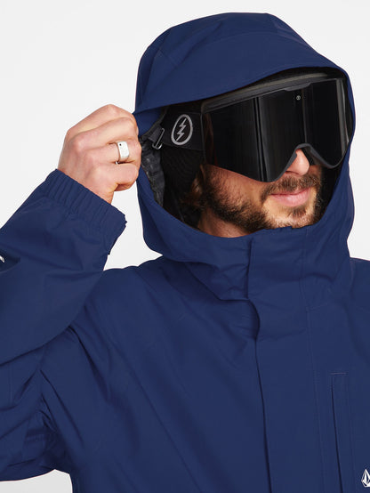 Dua Isolierte Gore-Tex Schneejacke - Dunkelblau